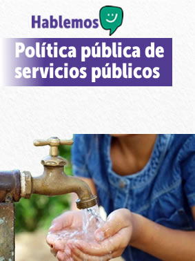 Ve la socialización de las contribuciones para la política pública de servicios públicos