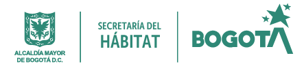 Logo Secretaría Distrital del Hábitat